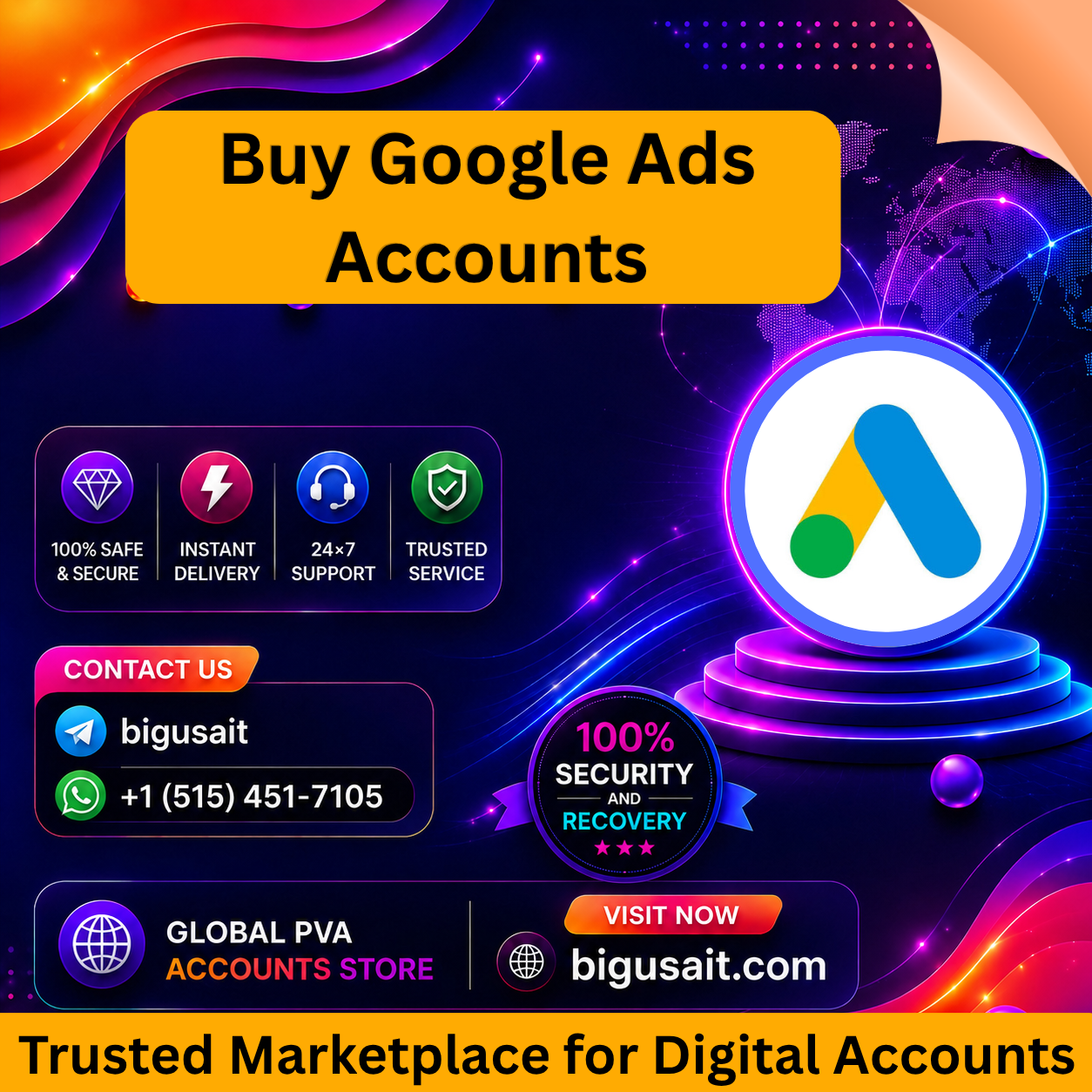 Buy Google Ads Accounts