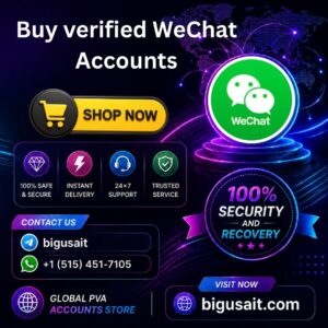 Buy verified WeChat Accounts