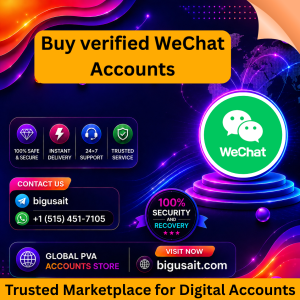 Buy verified WeChat Accounts