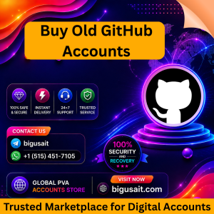 Buy Old GitHub Accounts