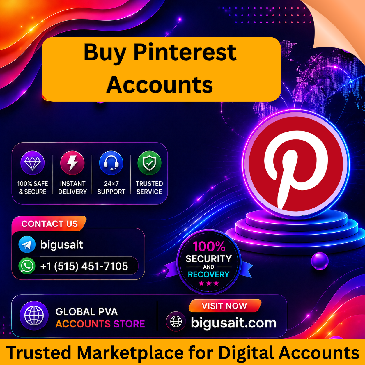 Buy Pinterest Accounts