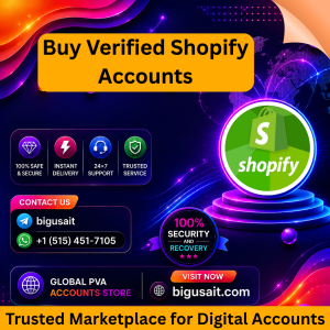 Buy Verified Shopify Accounts